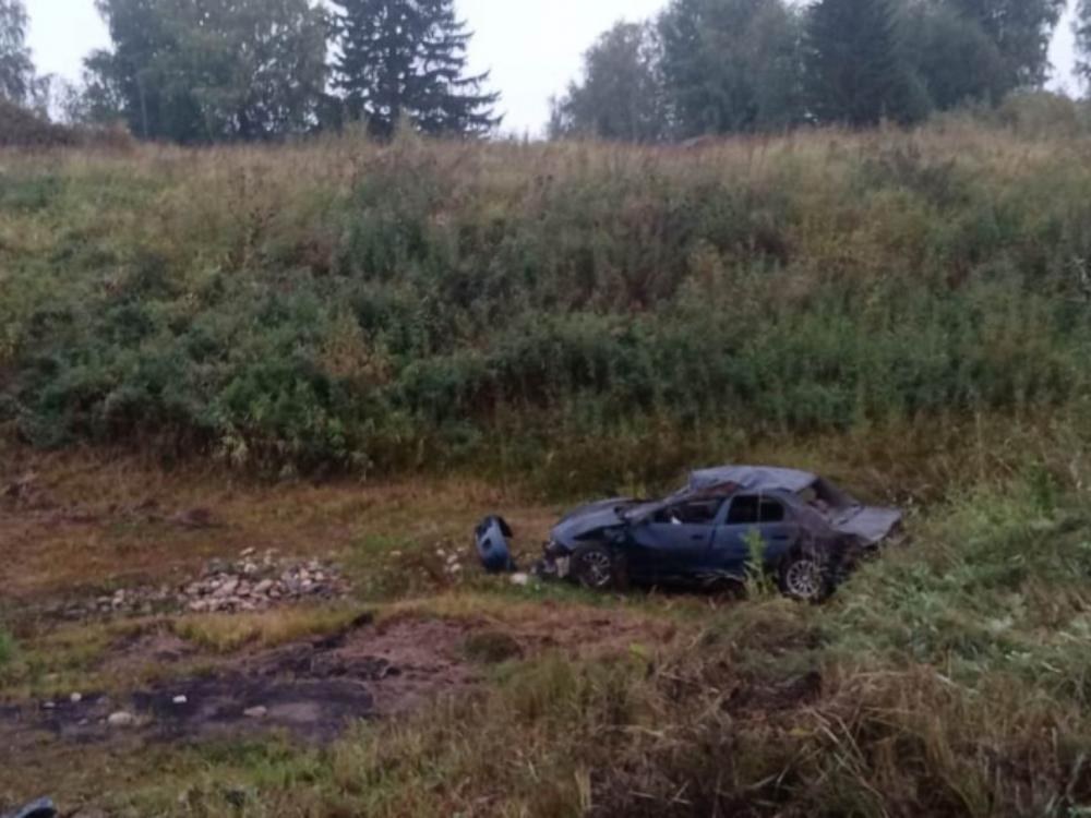 В Верхнетоемском районе пьяный молчел за рулём приобретённой накануне quot;Маздыquot; уг