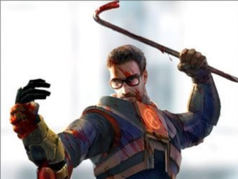 Постер игры «Half Life».